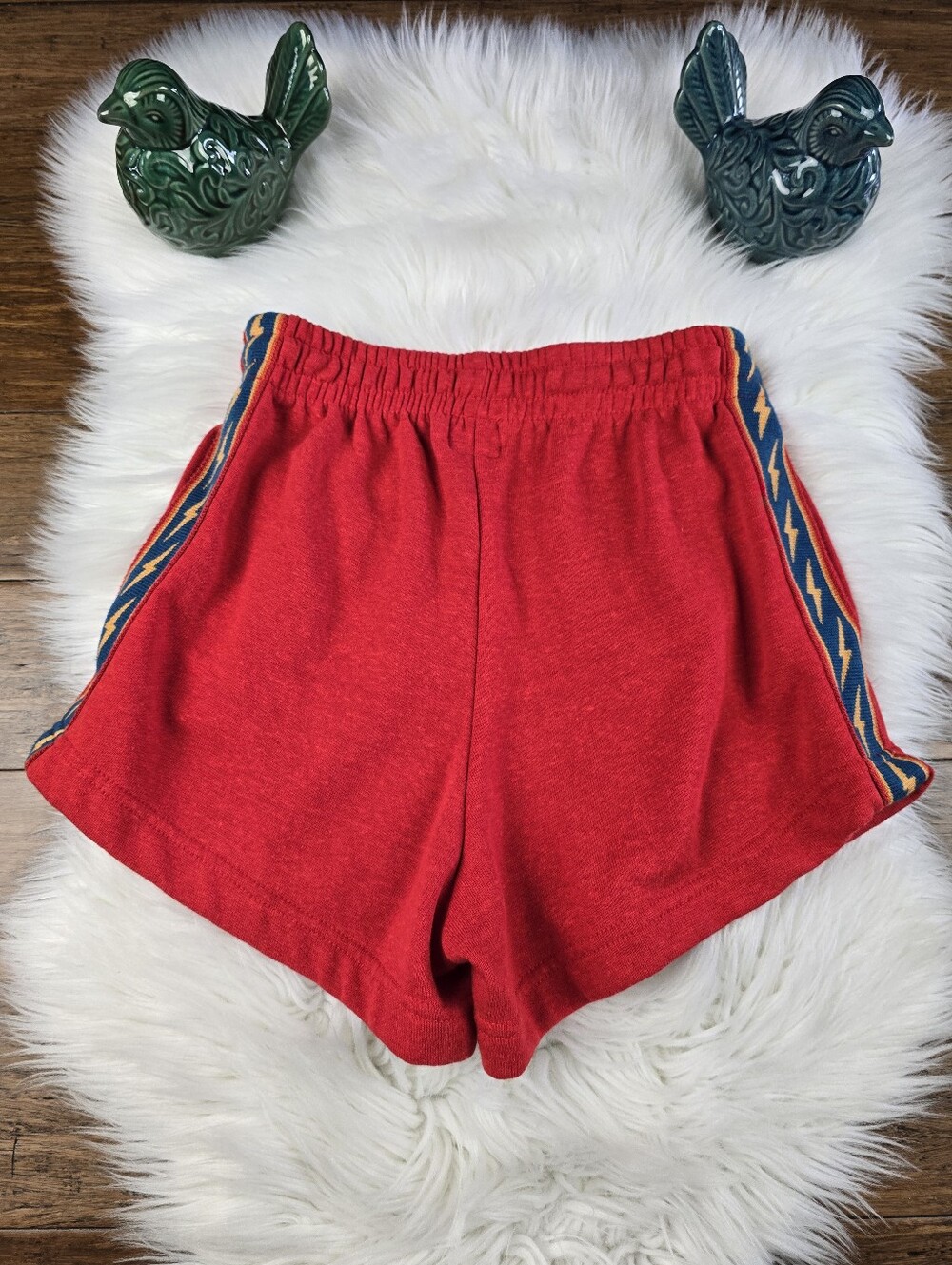 Aviator Nation RARE Bolt Stripe Sleeveless Hoodie & Lounger Short Set Medium - Picture 10 of 16